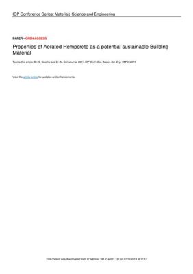 Hempcrete！持続可能な建築材料としての可能性を最大限に引き出す